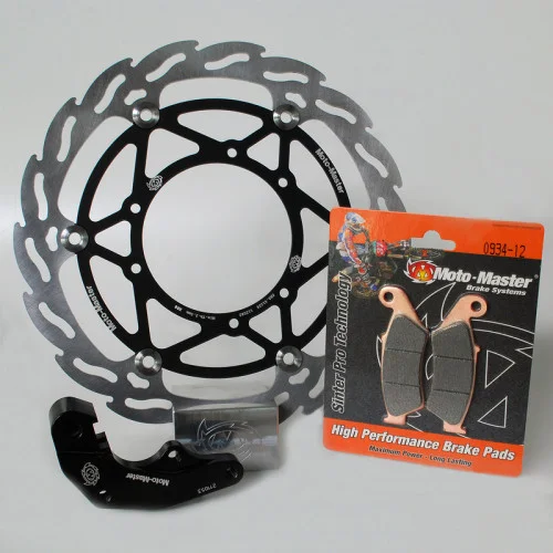 Moto-Master, KIT Oversize 270mm, Adapter, Pads,, FRAM, Honda 19-23 CRF450R, 19 CRF450RX, 19-23 CRF250R, 19 CRF250X Moto-Master, KIT Oversize 270mm, Adapter, Pads,, FRAM, Honda 19-23 CRF450R, 19 CRF450RX, 19-23 CRF250R, 19 CRF250X
