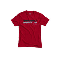 100%, BRISTOL Tee-shirt, VUXEN, L, RÖD 100%, BRISTOL Tee-shirt, VUXEN, L, RÖD