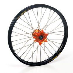 Haan Wheels, Komplett Hjul, 1,40, 19", FRAM, SVART ORANGE, KTM 04-11 85 SX