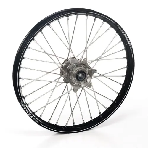 Haan Wheels, Komplett Hjul A60, 1,60, 21", FRAM, SVART GRÅ, Kawasaki 06-18 KX450F, 06-08 KX250, 19-20 KX250, 06-18 KX250F, 06-08 KX125 Haan Wheels, Komplett Hjul A60, 1,60, 21", FRAM, SVART GRÅ, Kawasaki 06-18 KX450F, 06-08 KX250, 19-20 KX250, 06-18 KX250F, 06-08 KX125