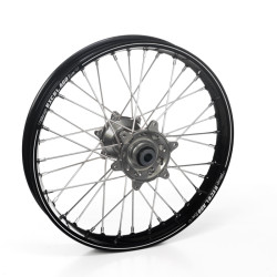 Haan Wheels, Komplett Hjul A60, 2,15, 19", BAK, SVART GRÅ, Kawasaki 19-25 KX450, 06-18 KX450F, 24-25 KX450X, 03-08 KX250, 19-25 KX250, 04-18 KX250F, 24-25 KX250X, 03-08 KX125