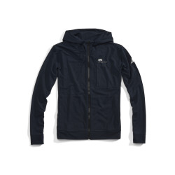 100%, REGENT Zip Hooded Tech Fleece, VUXEN, L, BLÅ 100%, REGENT Zip Hooded Tech Fleece, VUXEN, L, BLÅ