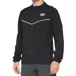 100%, CORRIDOR Stretch Windbreaker Black, VUXEN, L 100%, CORRIDOR Stretch Windbreaker Black, VUXEN, L