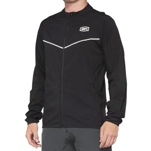100%, CORRIDOR Stretch Windbreaker Black 100%, CORRIDOR Stretch Windbreaker Black
