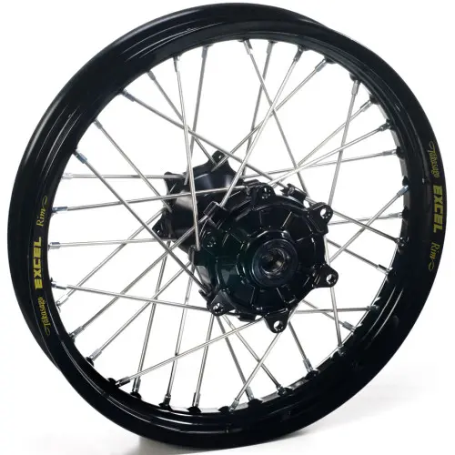 Haan Wheels, Komplett Hjul, 1,85, 16", BAK, SVART, Suzuki 02-22 RM85, 97-01 RM80 Haan Wheels, Komplett Hjul, 1,85, 16", BAK, SVART, Suzuki 02-22 RM85, 97-01 RM80
