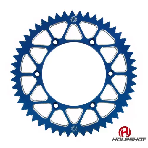 Holeshot, Bakdrev Alu, 428, 49, BLÅ, KTM 04-23 85 SX, Husqvarna 20-23 TC 85, 14-19 TC 85 (17/14)/TC 85 (19/16), GasGas 21-23 MC 85