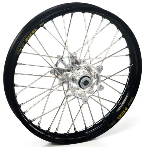 Haan Wheels, Komplett Hjul, 2,15, 19", BAK, SVART SILVER, Suzuki 99-10 RM250, 99-10 RM125 Haan Wheels, Komplett Hjul, 2,15, 19", BAK, SVART SILVER, Suzuki 99-10 RM250, 99-10 RM125