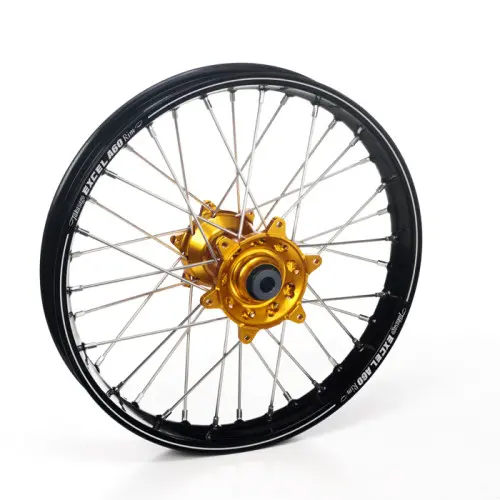 Haan Wheels, Komplett Hjul A60, 2,15, 19", BAK, SVART GULD, KTM 16-23 450 EXC-F, 13-22 450 SX-F, 18-22 250 EXC TPI/300 EXC TPI, 23 250 EXC/150 EXC/300 EXC, 16-17 250 EXC/300 EXC, 16-23 250 EXC-F, 13-22 250 SX/250 SX-F, 16-23 350 EXC-F, 13-22 350 SX-F Haan Wheels, Komplett Hjul A60, 2,15, 19", BAK, SVART GULD, KTM 16-23 450 EXC-F, 13-22 450 SX-F, 18-22 250 EXC TPI/300 EXC TPI, 23 250 EXC/150 EXC/300 EXC, 16-17 250 EXC/300 EXC, 16-23 250 EXC-F, 13-22 250 SX/250 SX-F, 16-23 350 EXC-F, 13-22 350 SX-F