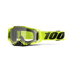 100%, ARMEGA Goggle Nuclear Citrus - Clear Lens, VUXEN 100%, ARMEGA Goggle Nuclear Citrus - Clear Lens, VUXEN
