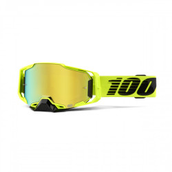 100%, ARMEGA Goggle Nuclear Citrus - Gold Mirror Lens, VUXEN, VUXEN 100%, ARMEGA Goggle Nuclear Citrus - Gold Mirror Lens, VUXEN, VUXEN