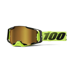 100%, ARMEGA Glasögon Neon Yellow - Mirror Gold Lens, VUXEN 100%, ARMEGA Glasögon Neon Yellow - Mirror Gold Lens, VUXEN