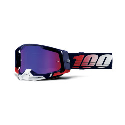 100%, RACECRAFT 2 Glasögon Republic - Mirror Red/Blue Lens, VUXEN 100%, RACECRAFT 2 Glasögon Republic - Mirror Red/Blue Lens, VUXEN