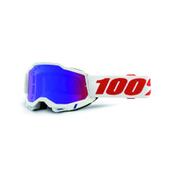 100%, ACCURI 2 Goggle Pure - Mirror Red/Blue Lens, VUXEN 100%, ACCURI 2 Goggle Pure - Mirror Red/Blue Lens, VUXEN