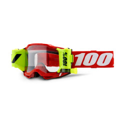 100%, ACCURI 2 FORECAST Goggle Neon/Red - Clear Lens, VUXEN 100%, ACCURI 2 FORECAST Goggle Neon/Red - Clear Lens, VUXEN