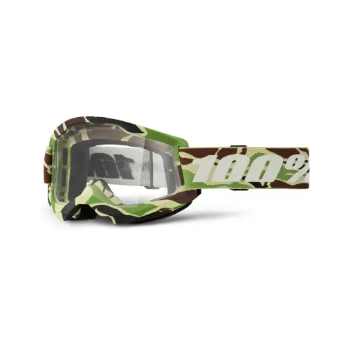 100%, STRATA 2 Glasögon War Camo - Clear Lens, VUXEN 100%, STRATA 2 Glasögon War Camo - Clear Lens, VUXEN