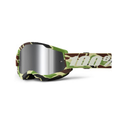100%, STRATA 2 Glasögon War Camo - Mirror Silver Lens, VUXEN 100%, STRATA 2 Glasögon War Camo - Mirror Silver Lens, VUXEN