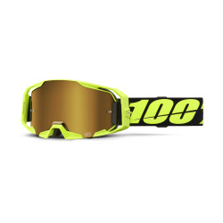 100%, ARmatic Glasögon Neon Gul - Mirror True Gold Lens, VUXEN, VUXEN 100%, ARmatic Glasögon Neon Gul - Mirror True Gold Lens, VUXEN, VUXEN