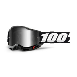 100%, ACCURI 2 Glasögon Black - Mirror Silver Lens, VUXEN 100%, ACCURI 2 Glasögon Black - Mirror Silver Lens, VUXEN
