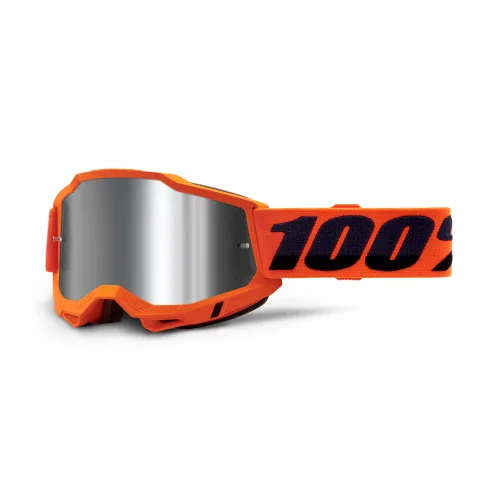 100%, ACCURI 2 Glasögon Orange - Mirror Silver Lens, VUXEN 100%, ACCURI 2 Glasögon Orange - Mirror Silver Lens, VUXEN