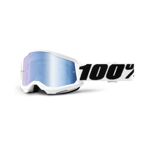 100%, STRATA 2 Glasögon Everest - Mirror Blue Lens, VUXEN