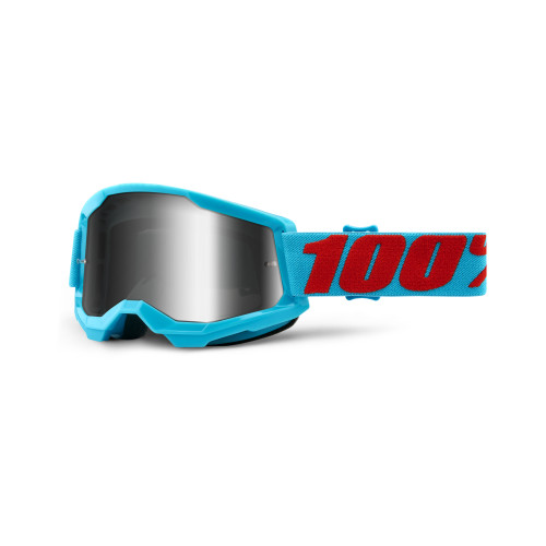 100%, STRATA 2 Glasögon Summit - Mirror Silver Lens, VUXEN