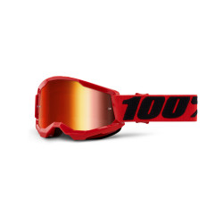 100%, STRATA 2 Youth Glasögon Red - Mirror Red Lens, BARN 100%, STRATA 2 Youth Glasögon Red - Mirror Red Lens, BARN