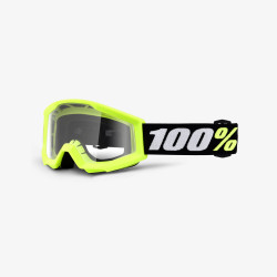 100%, STRATA MINI Glasögon Yellow Clear Lens, BARN, NEON GUL 100%, STRATA MINI Glasögon Yellow Clear Lens, BARN, NEON GUL
