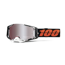 100%, ARMEGA Goggle Blacktail - HiPER Silver Mirror Lens, VUXEN 100%, ARMEGA Goggle Blacktail - HiPER Silver Mirror Lens, VUXEN