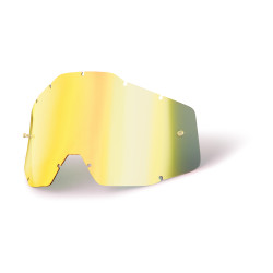 100%, Lens Mirror / Smoke Anti-Fog, BARN, GULD 100%, Lens Mirror / Smoke Anti-Fog, BARN, GULD