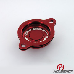 Holeshot, Lock till oljefilter, RÖD, Honda 10-18 CRF250R, 10-13 CRF250X, 19 CRF250X