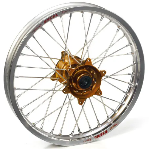 Haan Wheels, Komplett Hjul, 1,85, 16", BAK, SILVER BRONS, Yamaha 02-23 YZ85, 93-01 YZ80 Haan Wheels, Komplett Hjul, 1,85, 16", BAK, SILVER BRONS, Yamaha 02-23 YZ85, 93-01 YZ80