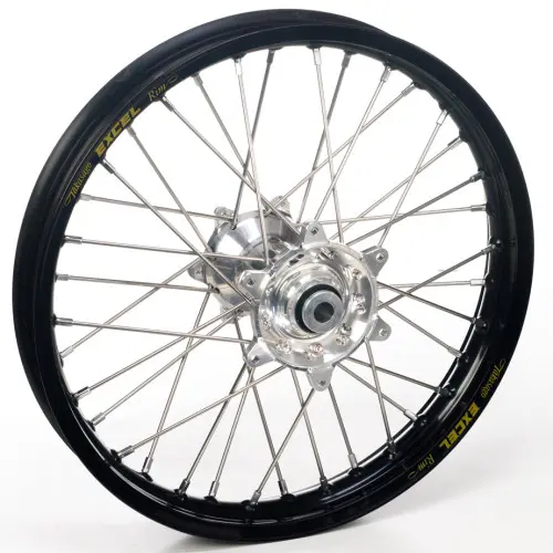 Haan Wheels, Komplett Hjul A60, 1,60, 21", FRAM, SVART SILVER, KTM 16-25 450 EXC-F, 15-25 450 SX-F, 18-22 250 EXC TPI/300 EXC TPI, 23-25 250 EXC/150 EXC/300 EXC/300 SX, 16-17 250 EXC/300 EXC, 16-24 250 EXC-F, 25 250 EXC-F /150 SX, 15-25 250 SX/250 SX Haan Wheels, Komplett Hjul A60, 1,60, 21", FRAM, SVART SILVER, KTM 16-25 450 EXC-F, 15-25 450 SX-F, 18-22 250 EXC TPI/300 EXC TPI, 23-25 250 EXC/150 EXC/300 EXC/300 SX, 16-17 250 EXC/300 EXC, 16-24 250 EXC-F, 25 250 EXC-F /150 SX, 15-25 250 SX/250 SX