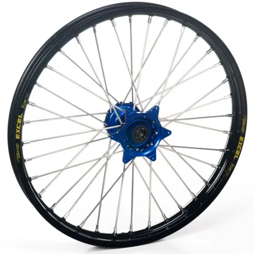 Haan Wheels, Komplett Hjul SM, 5,00, 17", BAK, SVART BLÅ, Yamaha 03-20 WR450F, 03-08 YZ450F, 99-07 WR250, 17-19 WR250, 01-21 WR250F, 08-20 WR250R, 99-23 YZ250, 01-08 YZ250F, 99-07 WR125, 99-23 YZ125, 99-00 WR400F, 01-02 WR426F, 99 YZ400F, FANTIC 22-2 Haan Wheels, Komplett Hjul SM, 5,00, 17", BAK, SVART BLÅ, Yamaha 03-20 WR450F, 03-08 YZ450F, 99-07 WR250, 17-19 WR250, 01-21 WR250F, 08-20 WR250R, 99-23 YZ250, 01-08 YZ250F, 99-07 WR125, 99-23 YZ125, 99-00 WR400F, 01-02 WR426F, 99 YZ400F, FANTIC 22-2