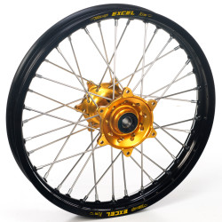 Haan Wheels, Komplett Hjul SM, 5,50, 17", BAK, SVART GULD, Yamaha 03-20 WR450F, 03-08 YZ450F, 99-07 WR250, 17-19 WR250, 01-24 WR250F, 08-20 WR250R, 99-25 YZ250, 01-08 YZ250F, 99-07 WR125, 99-25 YZ125, 99-00 WR400F, 01-02 WR426F, 99 YZ400F, FANTIC 22-