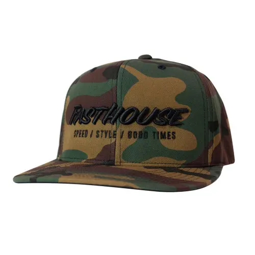 Fasthouse, Classic Hat - Camo, VUXEN, CAMO Fasthouse, Classic Hat - Camo, VUXEN, CAMO