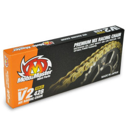 Moto-Master, Kedja MX V2 Gold, 130 Länk, 428