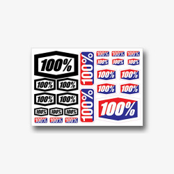 100%, DECAL SHEET NEW 8 x 5 1/2 100%, DECAL SHEET NEW 8 x 5 1/2