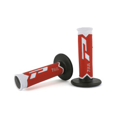 Progrip, 788 Full Diamond Extra Slim gummihandtag, RÖD