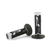 Progrip, 788 Full Diamond Extra Slim gummihandtag, SVART VIT Progrip, 788 Full Diamond Extra Slim gummihandtag, SVART VIT