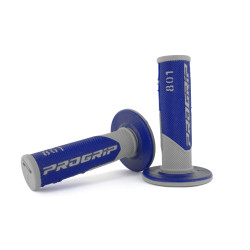 Progrip, 801 Dual Density Half Waffle gummihandtag, BLÅ