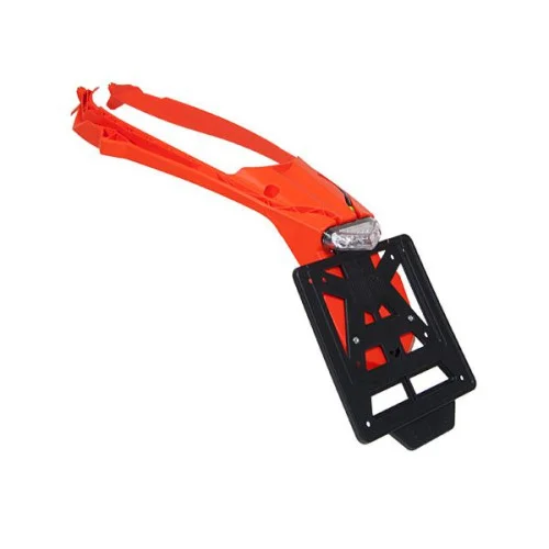 Rtech, Baklampa/bakskärm, Integra Led, avtagbar skylthållare, ORANGE, KTM 17-19 450 EXC-F, 18-19 250 EXC TPI/300 EXC TPI, 17 250 EXC/300 EXC, 17-19 250 EXC-F/500 EXC-F, 17-18 350 EXC-F, 17-18 125 XC-W/150 XC-W Rtech, Baklampa/bakskärm, Integra Led, avtagbar skylthållare, ORANGE, KTM 17-19 450 EXC-F, 18-19 250 EXC TPI/300 EXC TPI, 17 250 EXC/300 EXC, 17-19 250 EXC-F/500 EXC-F, 17-18 350 EXC-F, 17-18 125 XC-W/150 XC-W