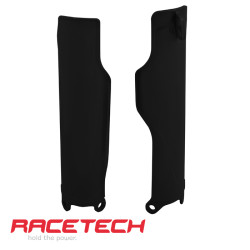 Rtech, Gaffelskydd, SVART, Honda 02-18 CRF450R, 18 CRF450RX, 05-18 CRF450X, 17 CRF-RX 450, 90-07 CR250R, 04-18 CRF250R/CRF250X, 90-07 CR125R, 92-01 CR500R, Husqvarna 06-07 TC 450/TE 450/TC 510/TE 510