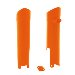 Rtech, Gaffelskydd, ORANGE, KTM 08-15 450 EXC-F, 08-14 450 SX-F, 08-15 250 EXC/250 EXC-F, 08-14 250 SX/250 SX-F, 10-15 350 EXC-F, 10-14 350 SX-F, 08-15 125 EXC/200 EXC/300 EXC, 08-14 125 SX, 08 144 SX/505 SX-F, 09-14 150 SX, 08-10 400 EXC, 12-15 500 EXC,