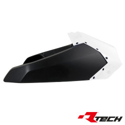 Rtech, Kylarvingar Övre, VIT SVART, Yamaha 16-18 WR450F, 14-17 YZ450F, 15-19 WR250F, 14-18 YZ250F