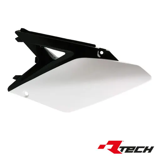 Rtech, Sidopanel, VIT SVART, Suzuki 10-18 RM-Z250 Rtech, Sidopanel, VIT SVART, Suzuki 10-18 RM-Z250