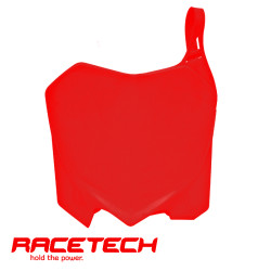 Rtech, Nummerplåt, RÖD, Honda 09-12 CRF450R, 10-13 CRF250R, SHERCO 16-17 450 SEF, 16-17 250 SE/250 SEF/300 SE/300 SEF