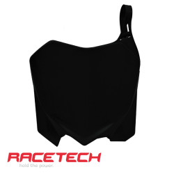 Rtech, Nummerplåt, SVART, Honda 09-12 CRF450R, 10-13 CRF250R, SHERCO 16-17 450 SEF, 16-17 250 SE/250 SEF/300 SE/300 SEF