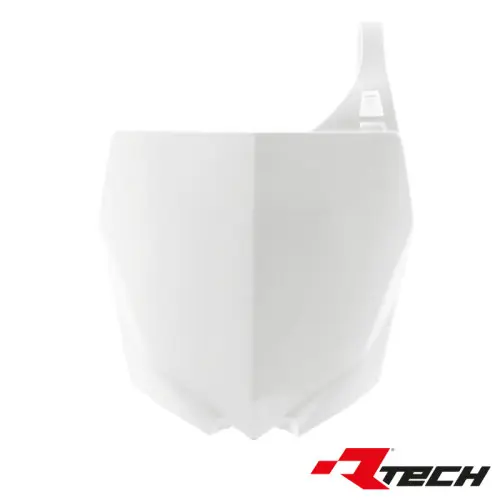 Rtech, Nummerplåt, VIT, Yamaha 10-17 YZ450F, 15-21 YZ250, 10-18 YZ250F, 15-21 YZ125 Rtech, Nummerplåt, VIT, Yamaha 10-17 YZ450F, 15-21 YZ250, 10-18 YZ250F, 15-21 YZ125