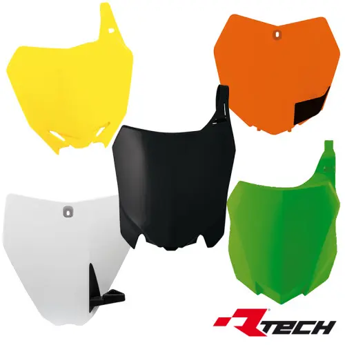 Rtech, Nummerplåt, RÖD, Honda 04-06 CRF50 Rtech, Nummerplåt, RÖD, Honda 04-06 CRF50