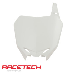Rtech, Nummerplåt, VIT, Suzuki 08-17 RM-Z450, 10-18 RM-Z250